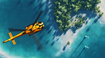 Visite touristique en hélicoptère